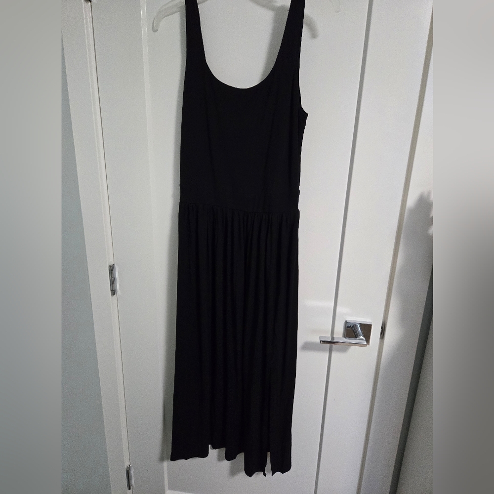 PRIV dress L black with slit
